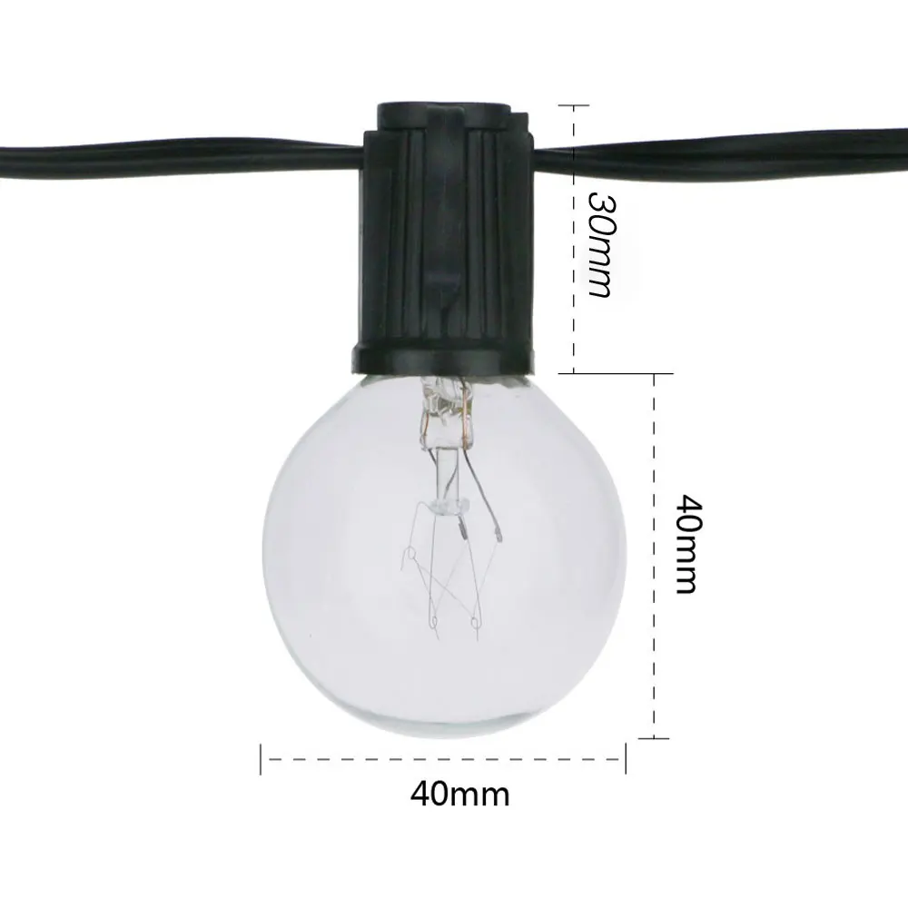 8M G40 Globe Lichtslingers 25  - Outdoor Lighting Vintage recensie en prijs