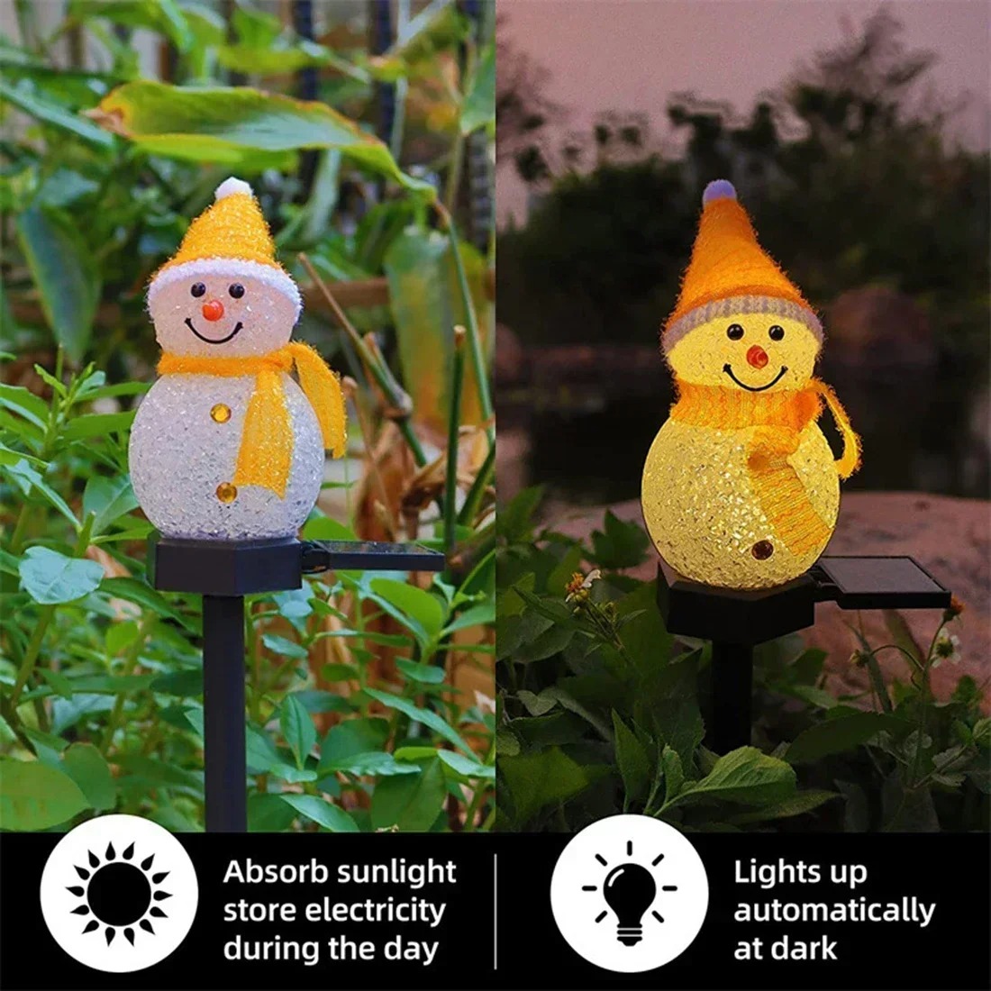 Kerstsneeuwman Solar Garden Li - Outdoor Lighting Yard Decoration recensie en prijs