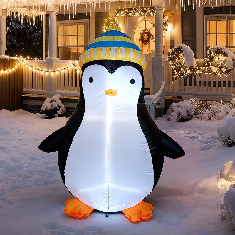 1,5M Kerstpinguïn Opblaasbaar  - Outdoor Lighting For Christmas recensie en prijs