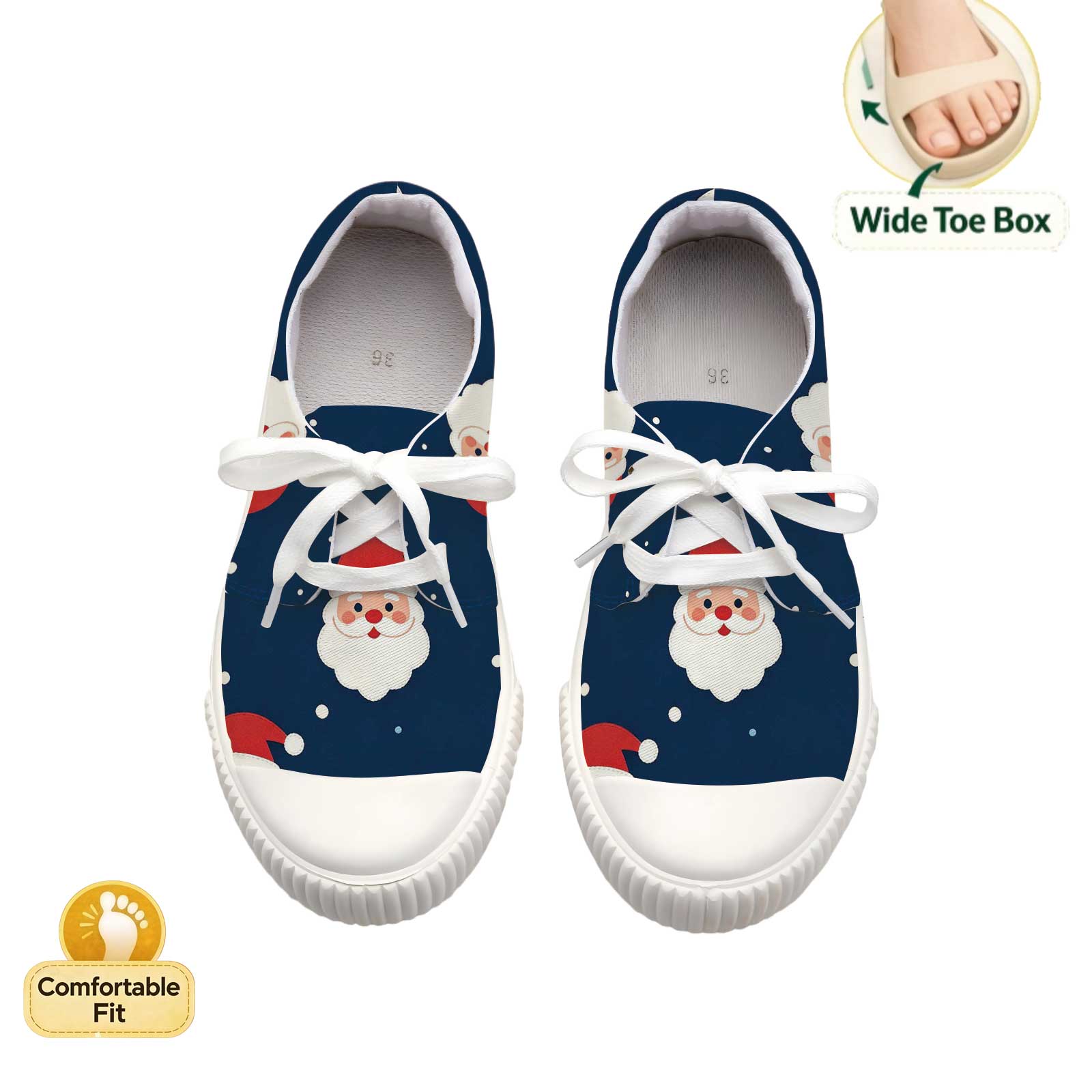 Dames Santa Print Casual schoe - Outdoor Lighting Uplight recensie en prijs