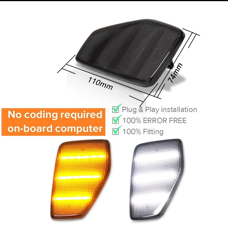 IJDM Auto Amber Triple-Row LED - Outdoor Lighting Yellow recensie en prijs