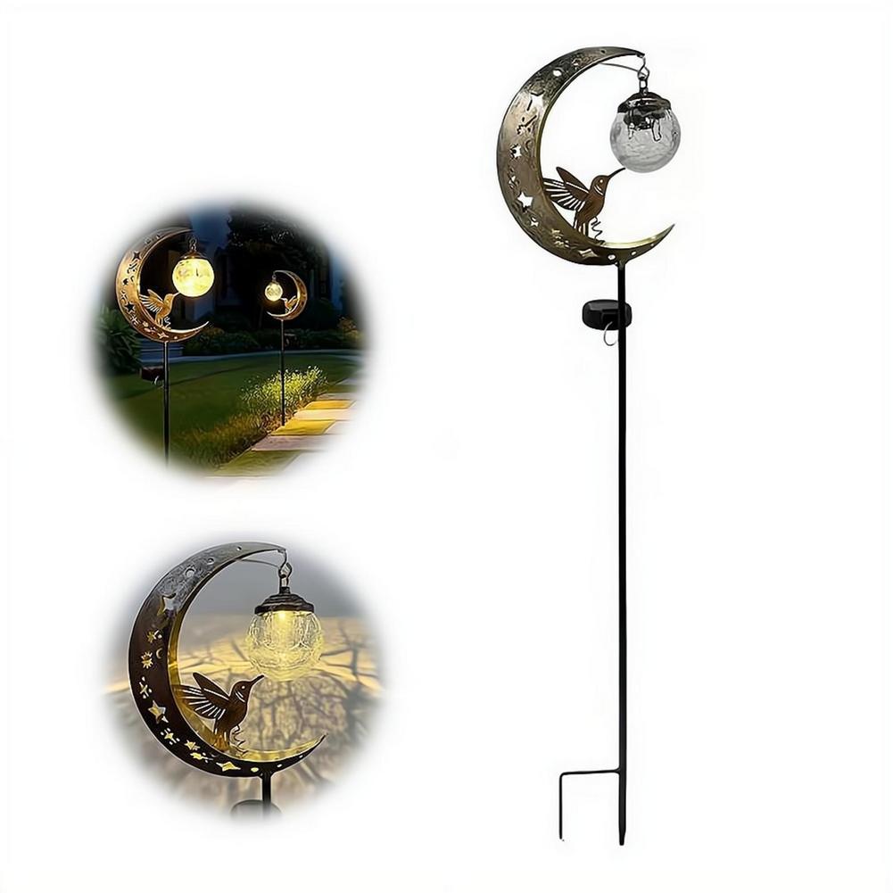 Solar Lawn Light Iron Hummingb - Outdoor Lighting Yard Decoration recensie en prijs