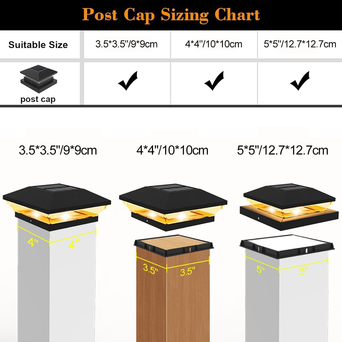Solar Post Light Post Caps Sol - Post Cap Light recensie en prijs