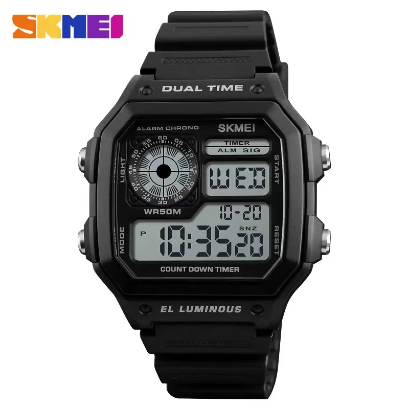 Skmei Fashion Mannen Pu Band M - Outdoor Lighting Zones recensie en prijs