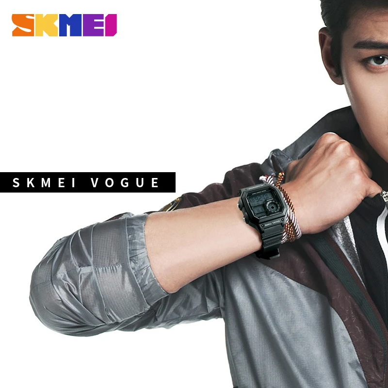 Skmei Fashion Mannen Pu Band M - Outdoor Lighting Zones recensie en prijs